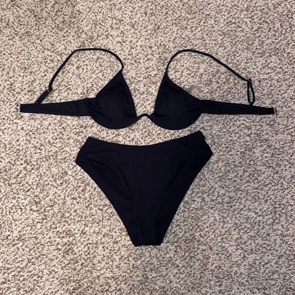 black bikini